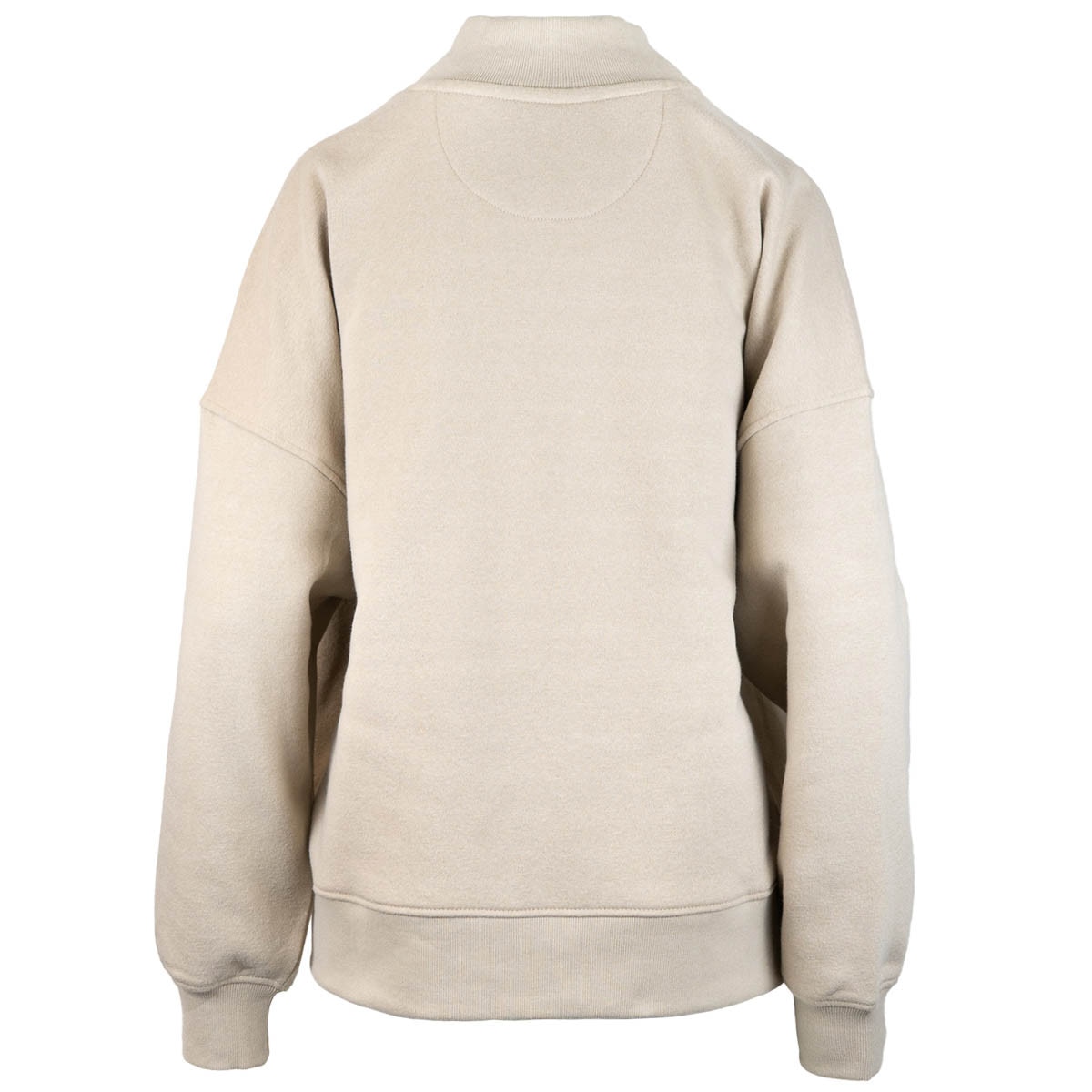 Women's Utah State Aggies Mock Neck Sweatshirt tan